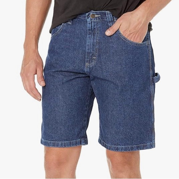 Cargo Shorts With Tech Pocket Wrangler Men's Loose Fit Carpenter - Main Image
